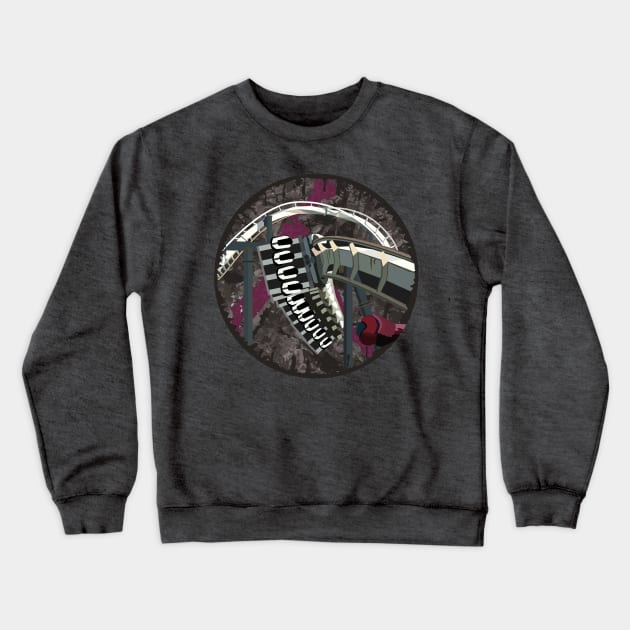 Nemesis Circle Design Crewneck Sweatshirt by CoasterMerch